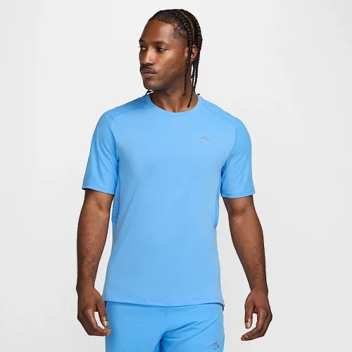 Nike Solar Chase мужские Dri-FIT ADV Short-Sleeve Running Top синий