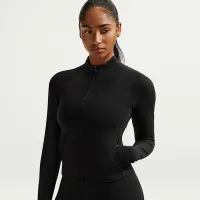 Nike Zenvy женская Dri-FIT Full-Zip Куртка цвет черный