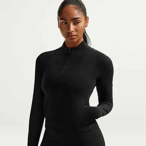 Nike Zenvy женская Dri-FIT Full-Zip Куртка цвет черный