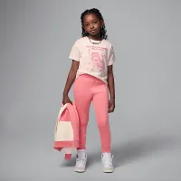Nike Jordan Little детские Graphic футболка Pink