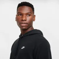 Nike Club мужские Winterized Pullover Толстовка с капюшоном цвет черный