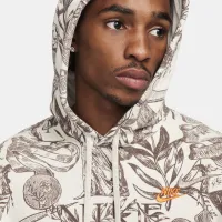 Nike Sportswear Club Fleece чоловічі Pullover Printed Толстовка з капюшоном колір сірий