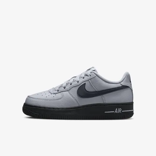 Nike Air Force 1 Big детские Кроссовки цвет серый