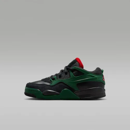 Nike Jordan 4 RM Little дитячі Кросівки колір чорний