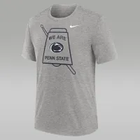 Penn State Nittany Lions Local Campus Time Honoцвет красный Tradition мужские Nike College футболка цвет серый