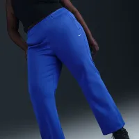Nike Sportswear Windrunner женская Mid-Rise Slim Knit Pants (большие размеры) синий