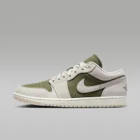 Nike Air Jordan 1 Low SE мужские Кроссовки цвет зеленый