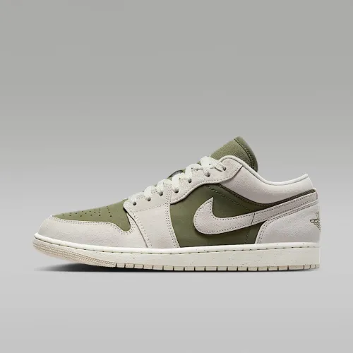 Nike Air Jordan 1 Low SE мужские Кроссовки цвет зеленый