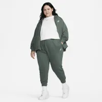 Nike Sportswear Club Fleece женская Mid-Rise Joggers (большие размеры) цвет зеленый