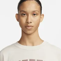 Nike Sportswear Essentials жіноча футболка колір коричневий