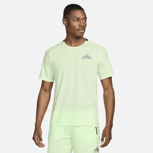 Nike Trail Solar Chase чоловічі Dri-FIT Short-Sleeve Running Top колір зелений