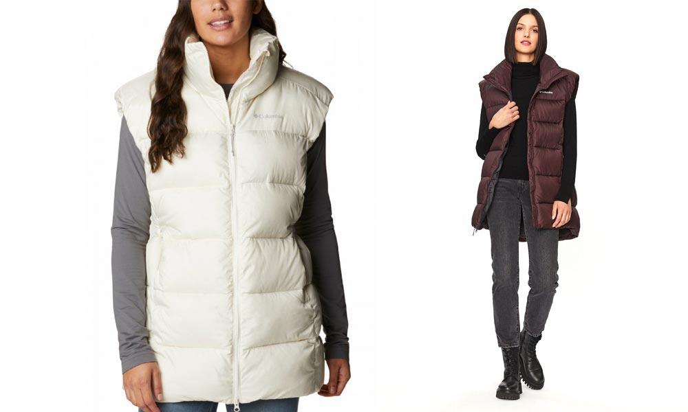 куртка columbia puffect mid vest