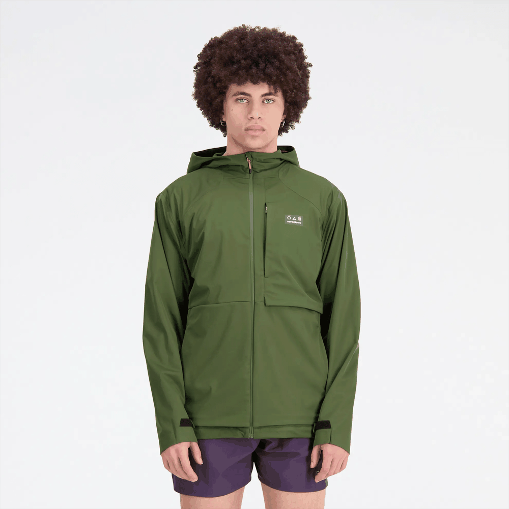 Куртка New Balance MJ33276KOU - зеленая