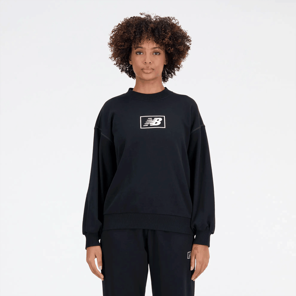 Кофта/футболка New Balance WT33514BK -  Черная