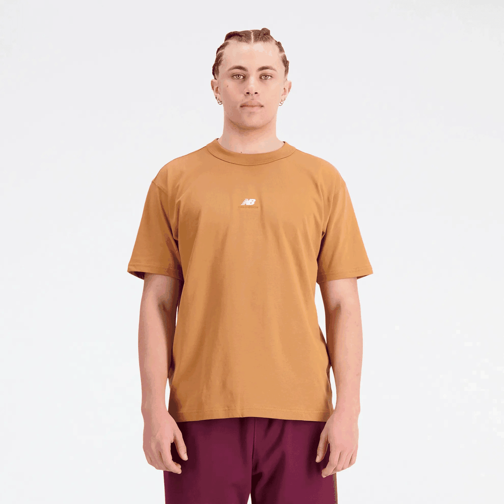 Футболка New Balance MT31504TOB - коричнева