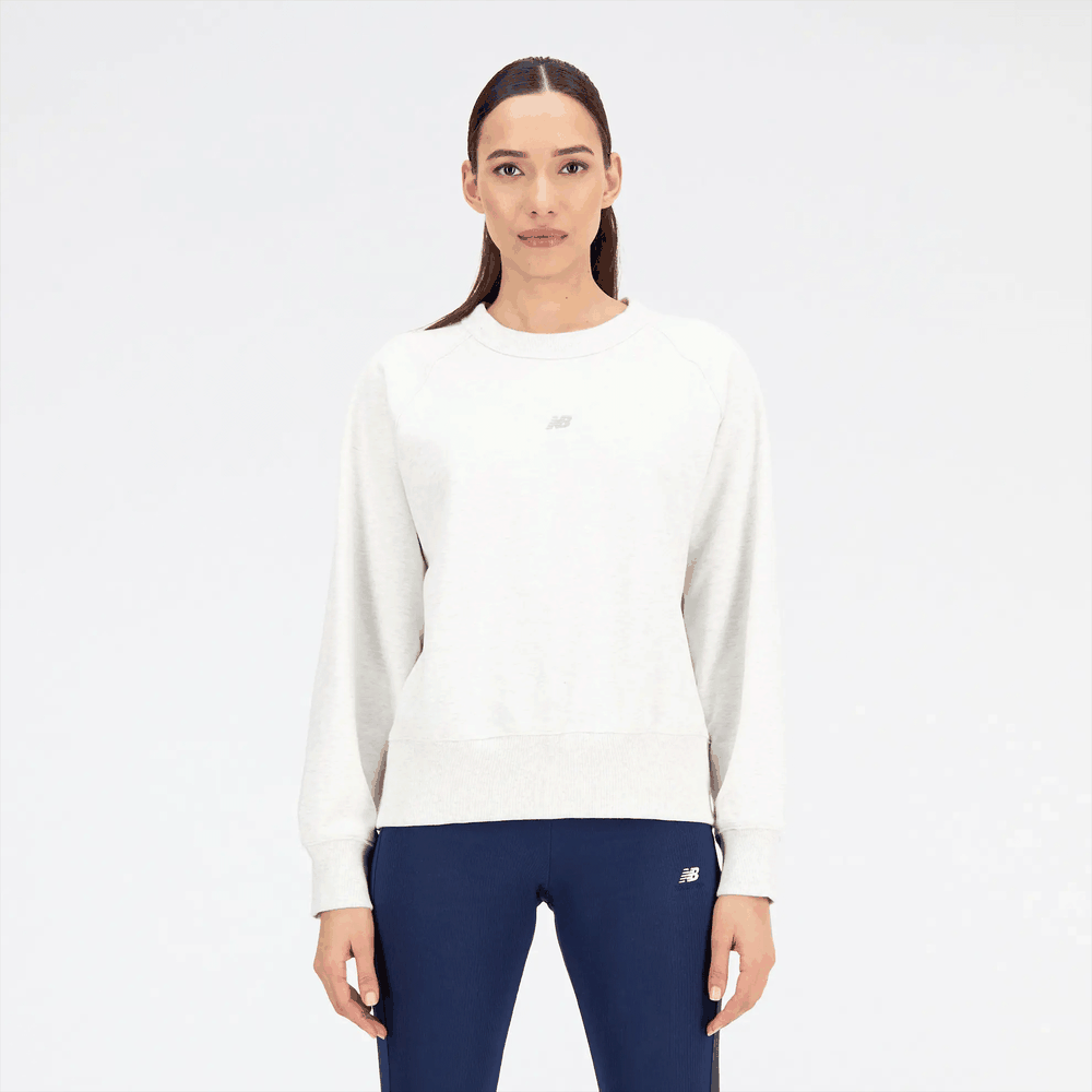 Кофта/футболка New Balance WT31500SST - Белая