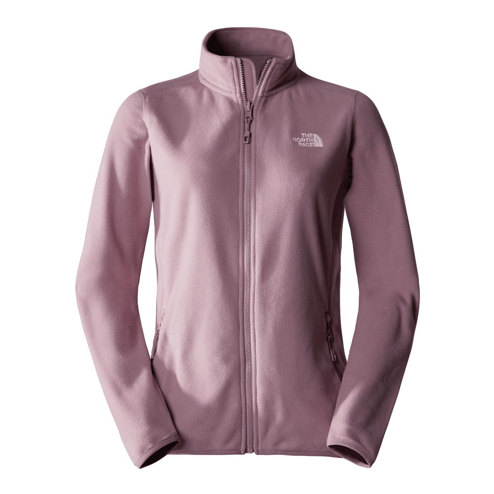 Кофта/футболка The North Face 100 Glacier Full-Zip Fleece 0A855OI0V1 - Розовая