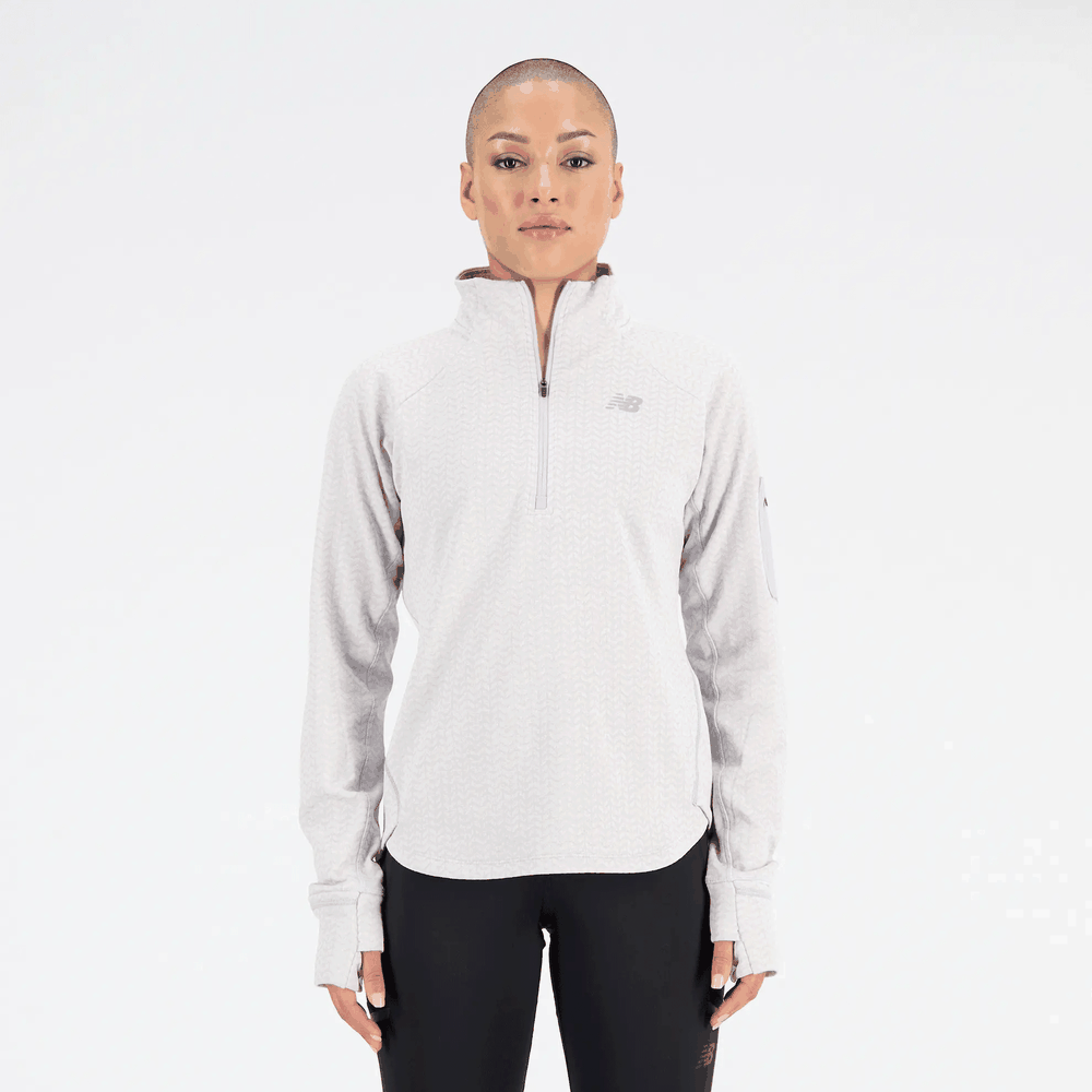 Кофта/футболка New Balance WT23252GHV - фиолетовая
