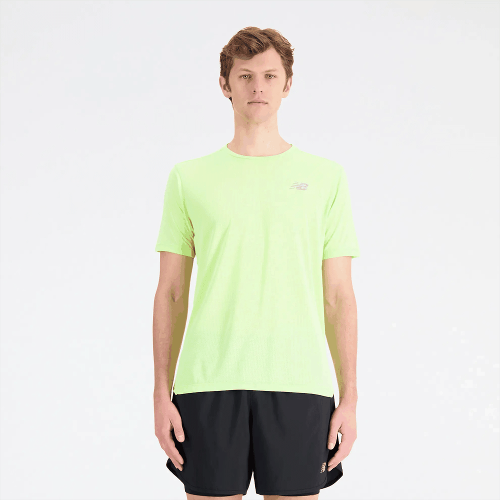 Футболка New Balance MT21262TWY - зеленая